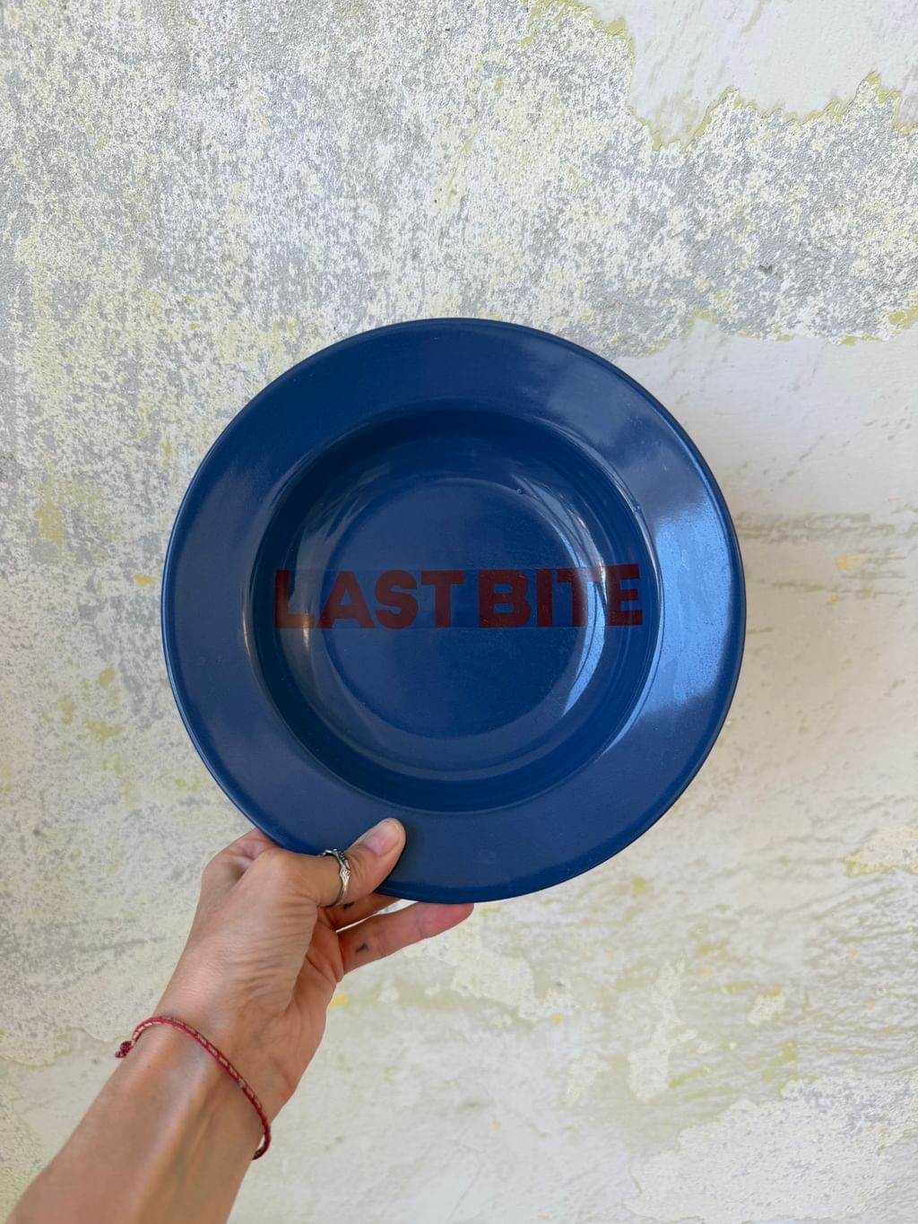 Głęboki talerz " Last Bite "