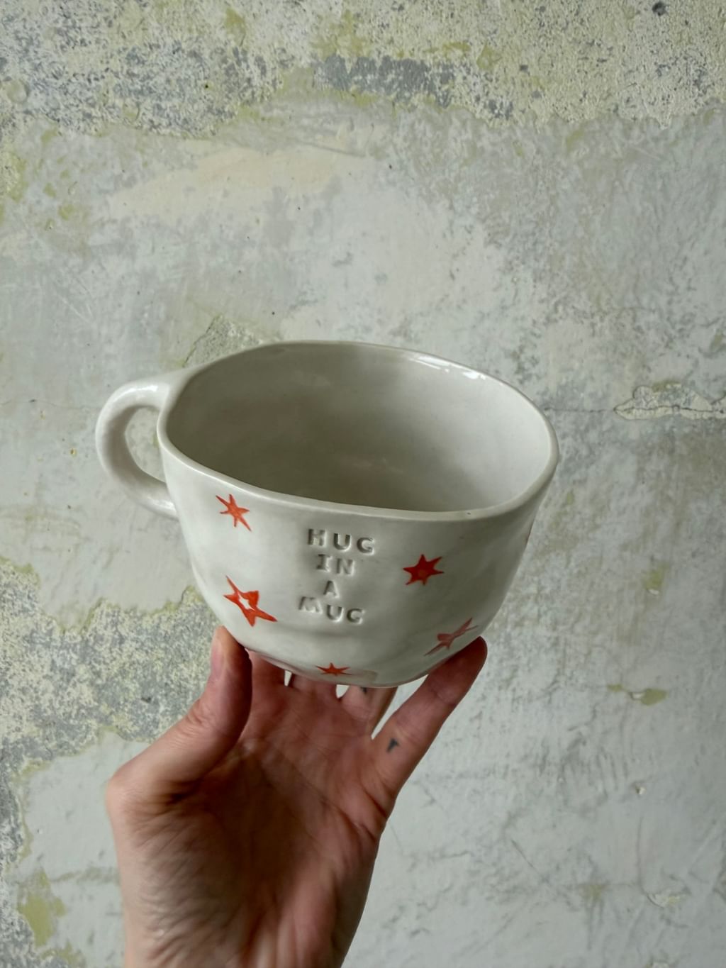 Kubek "Hug ina a Mug" w gwiazdki