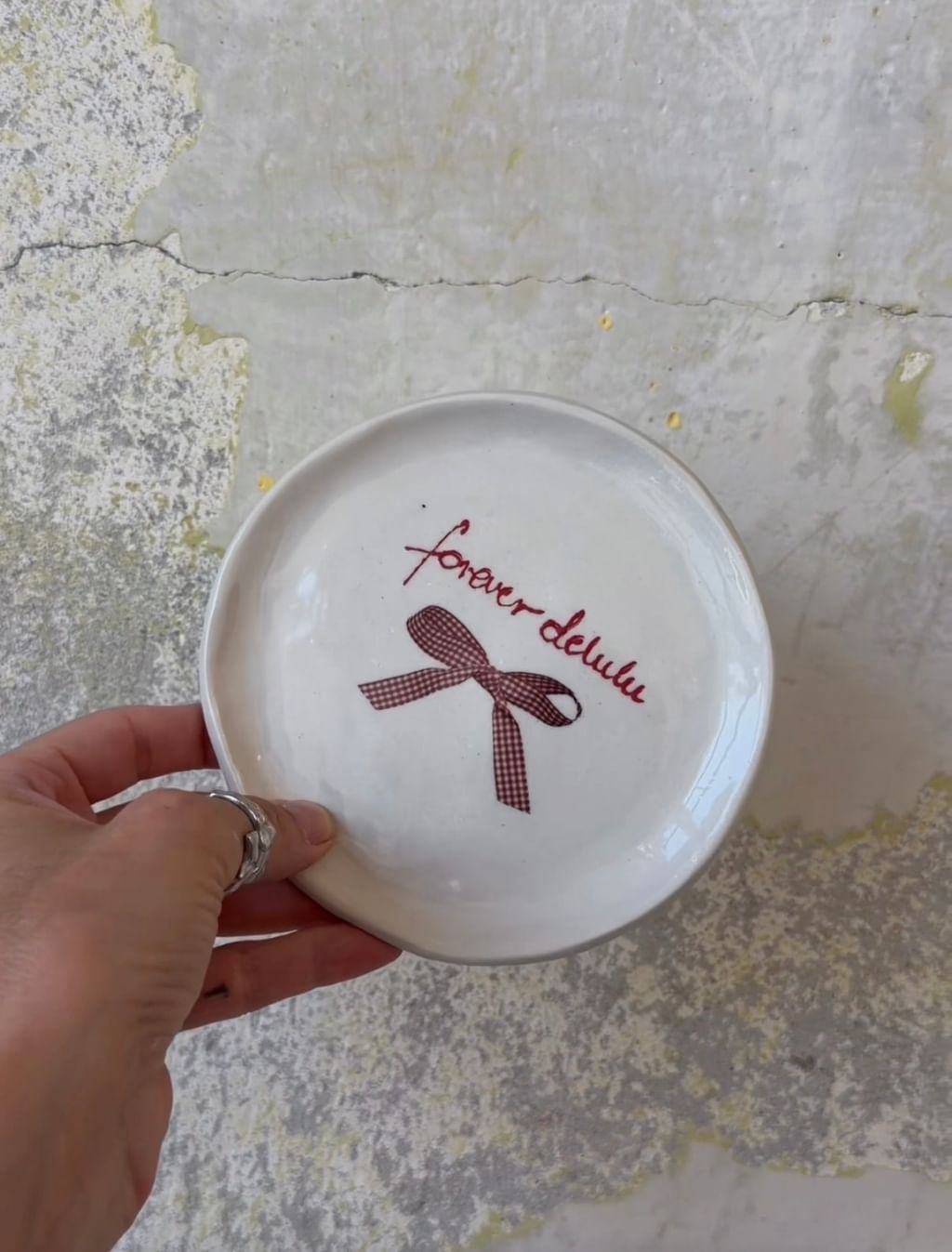 Talerzyk " Forever Delulu " LIMITED EDITION