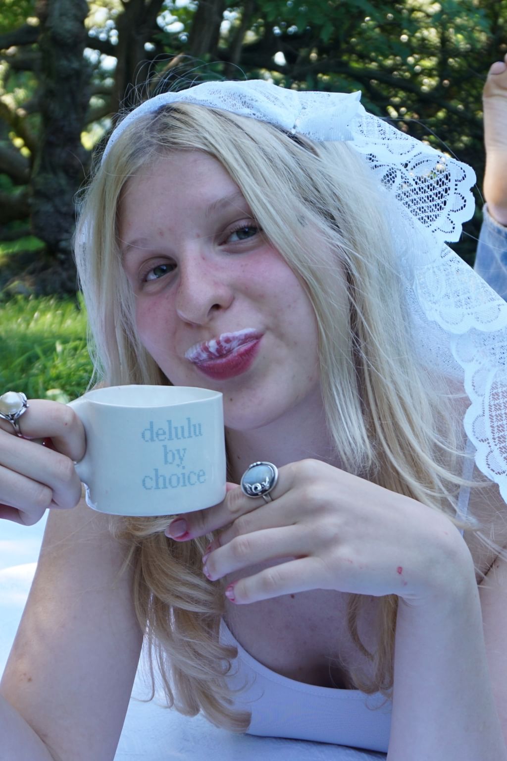 Kubek " Delulu By Choice "