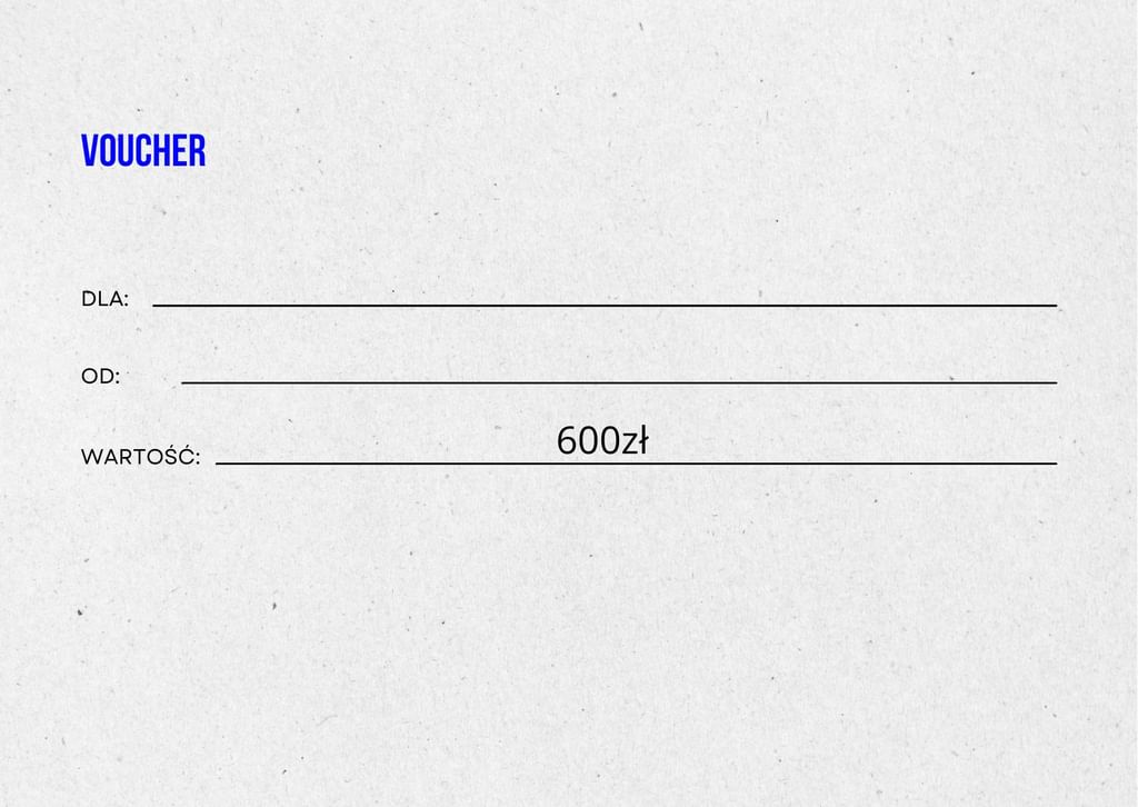 Voucher podarunkowy