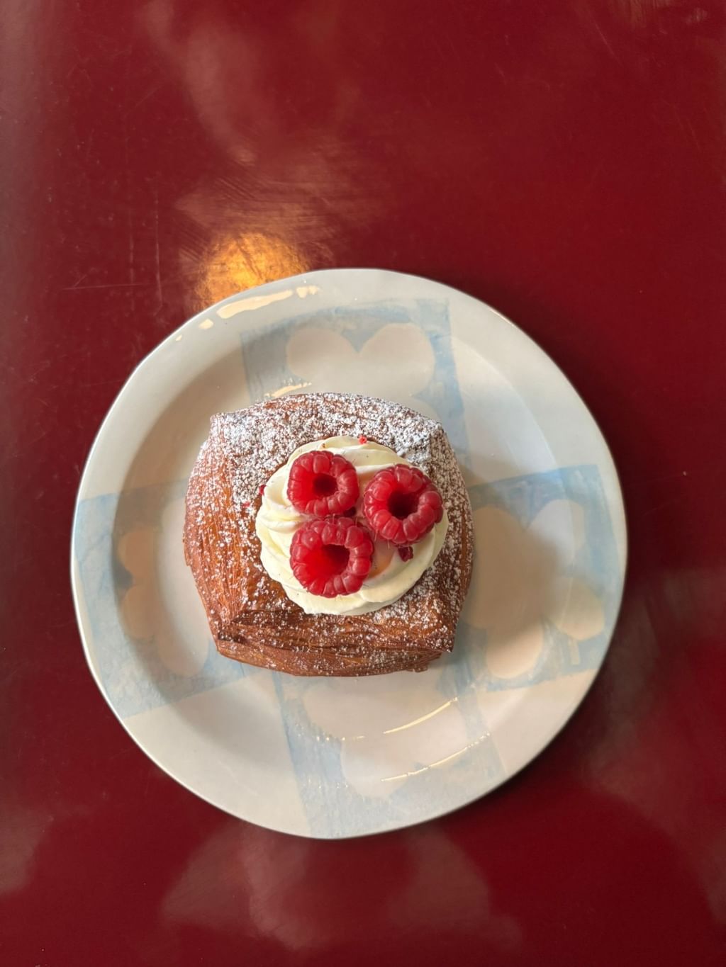 Talerz " Blue Flowers "