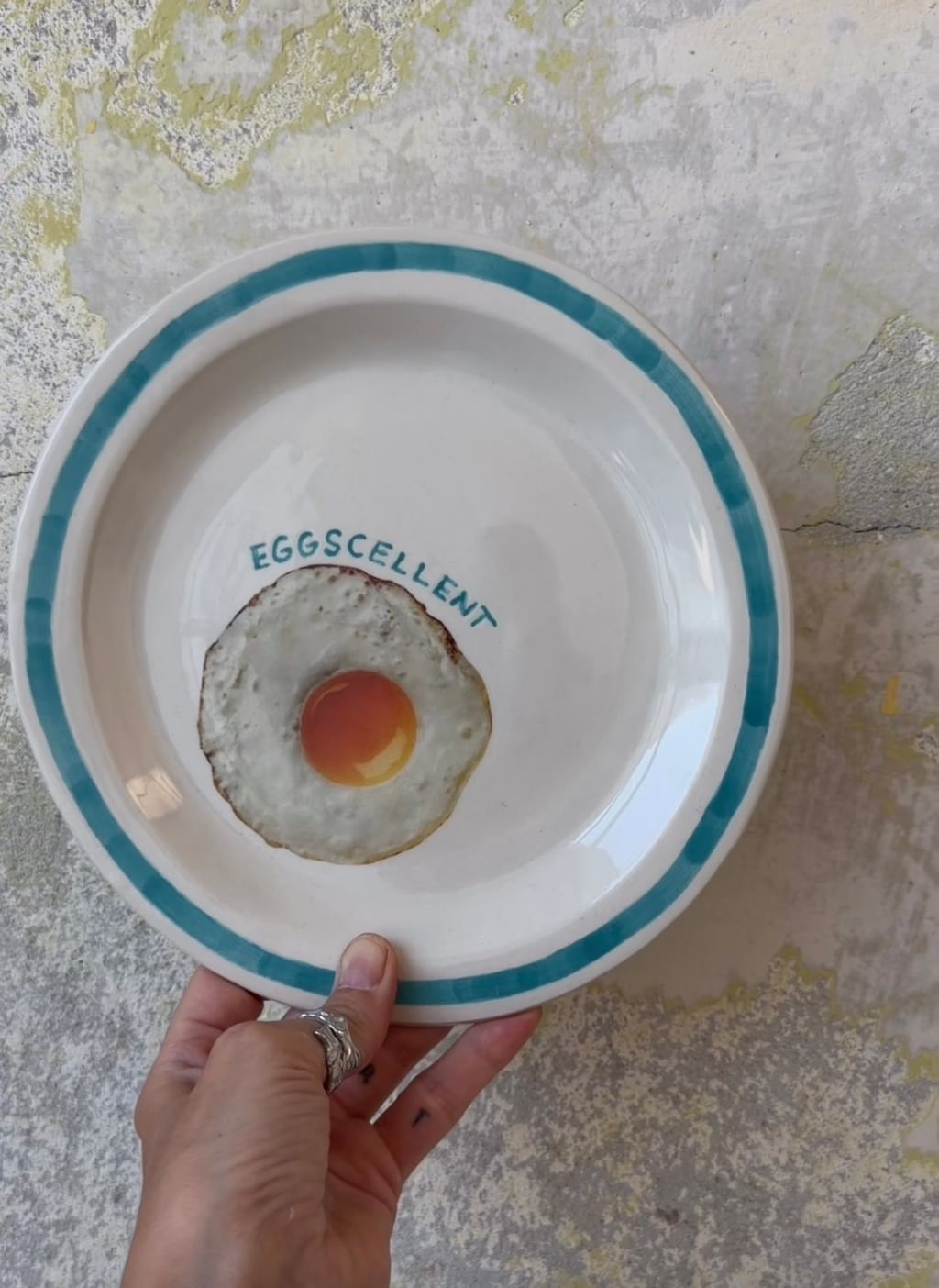 Talerz " Eggscellent " LIMITED EDITION