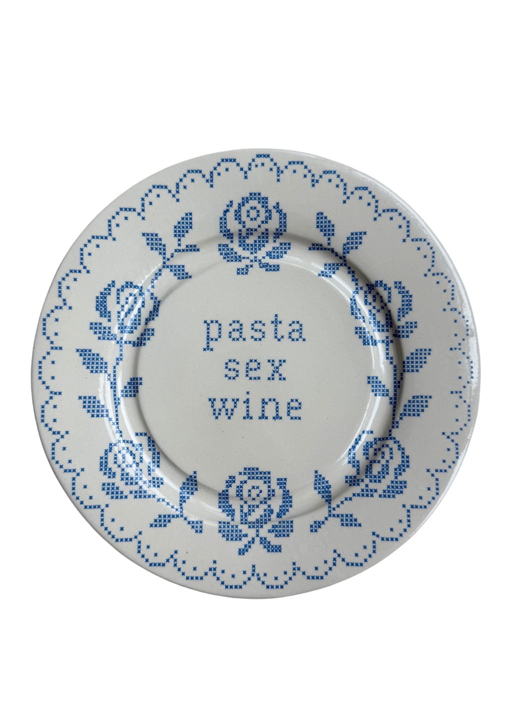 Talerz " Pasta Sex Wine "
