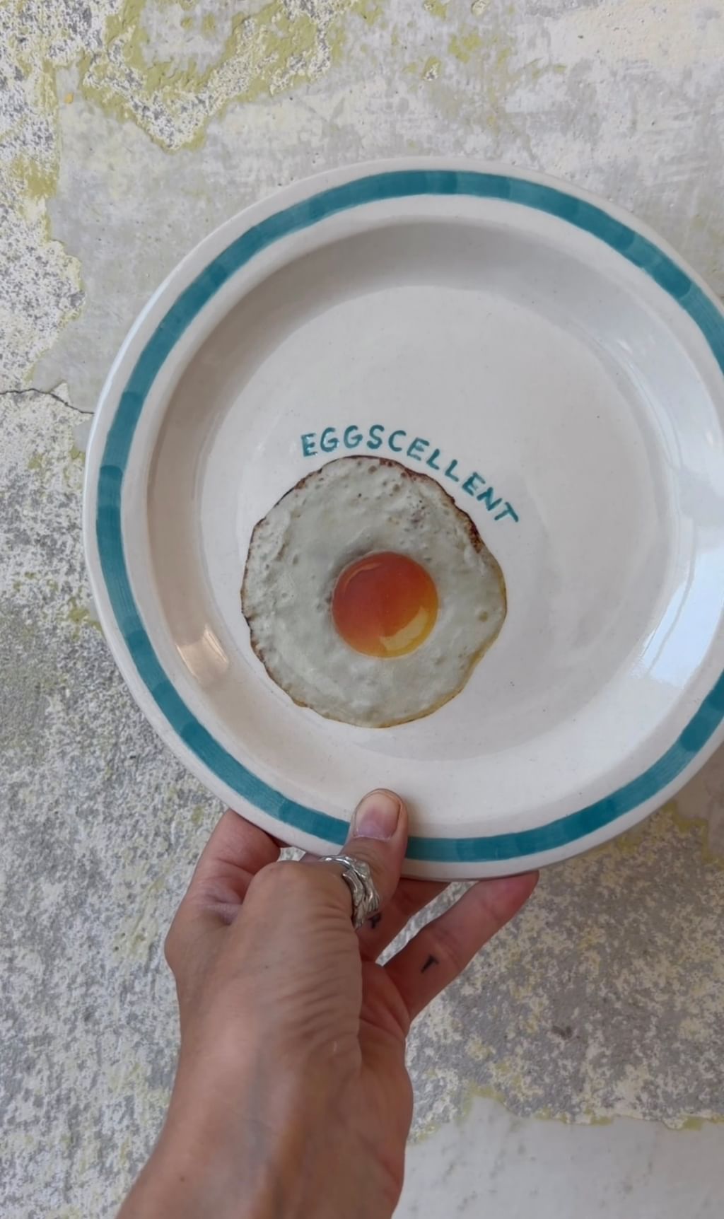 Talerz " Eggscellent " LIMITED EDITION
