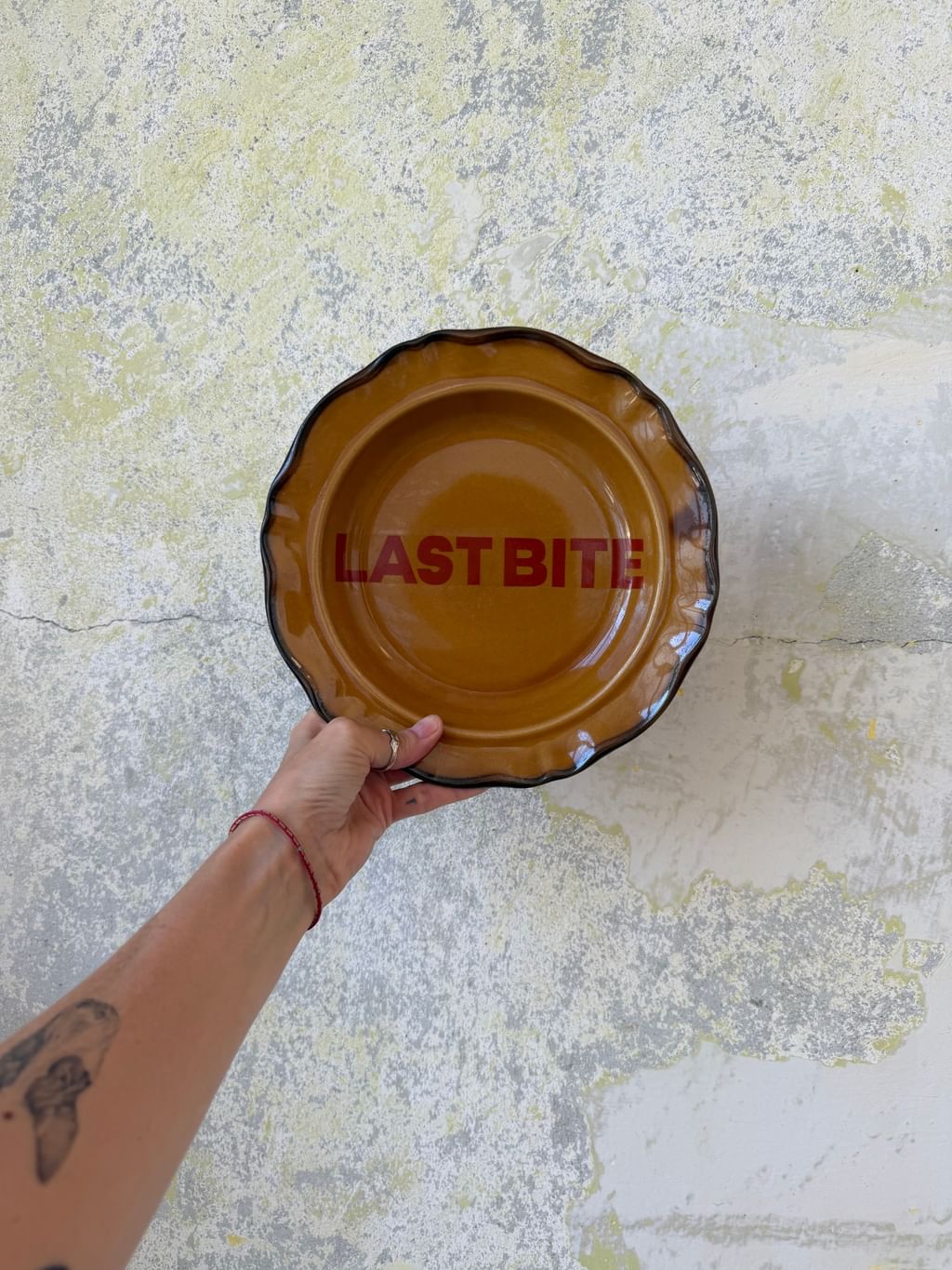 Talerz głęboki " Last Bite " 