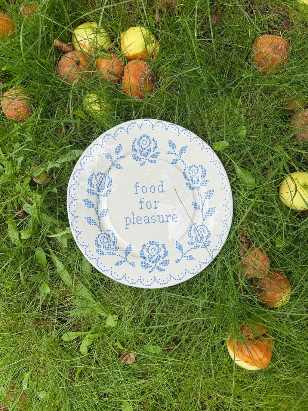 Talerz " Food For Pleasure "