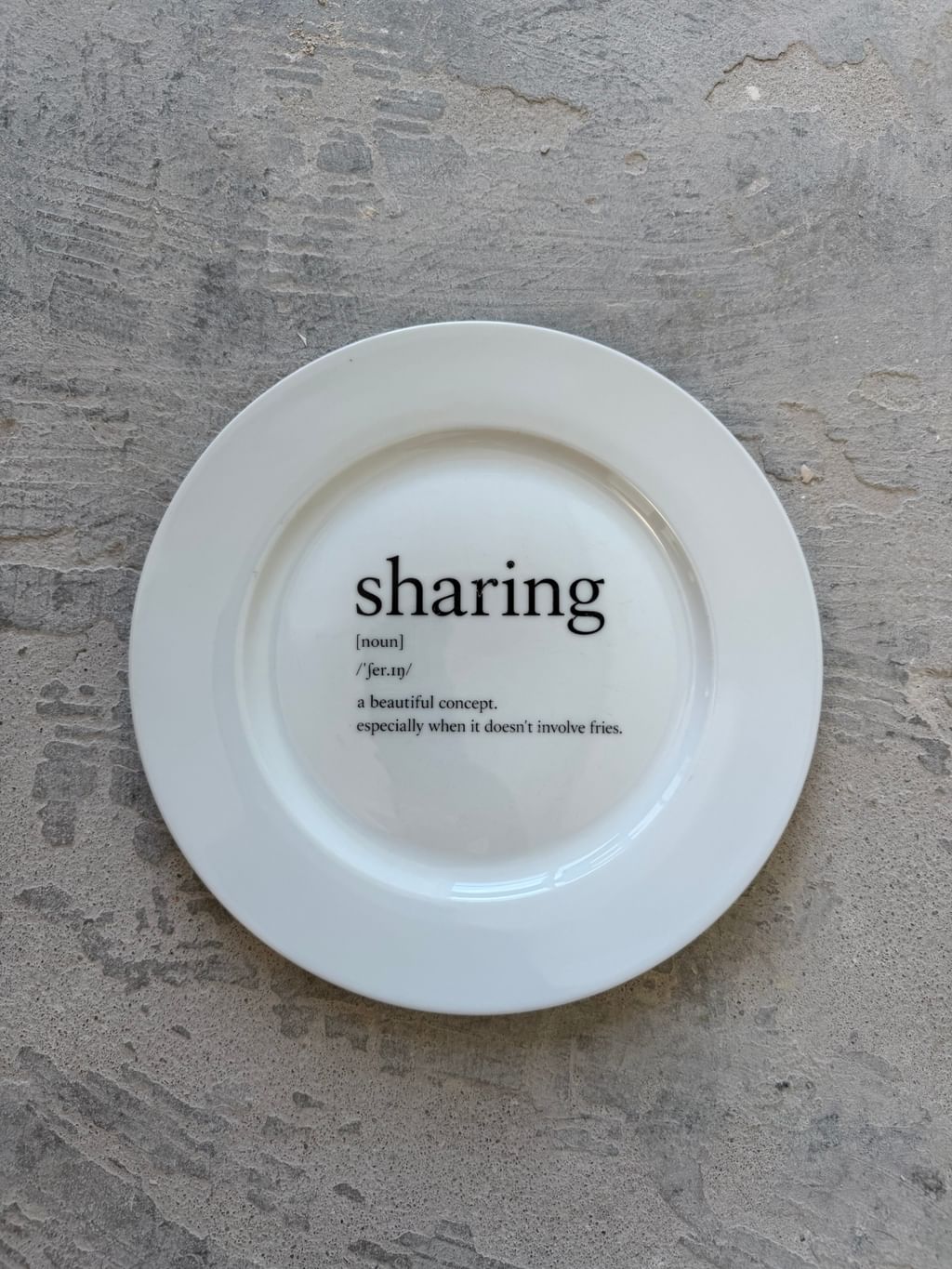 Talerz " Sharing "