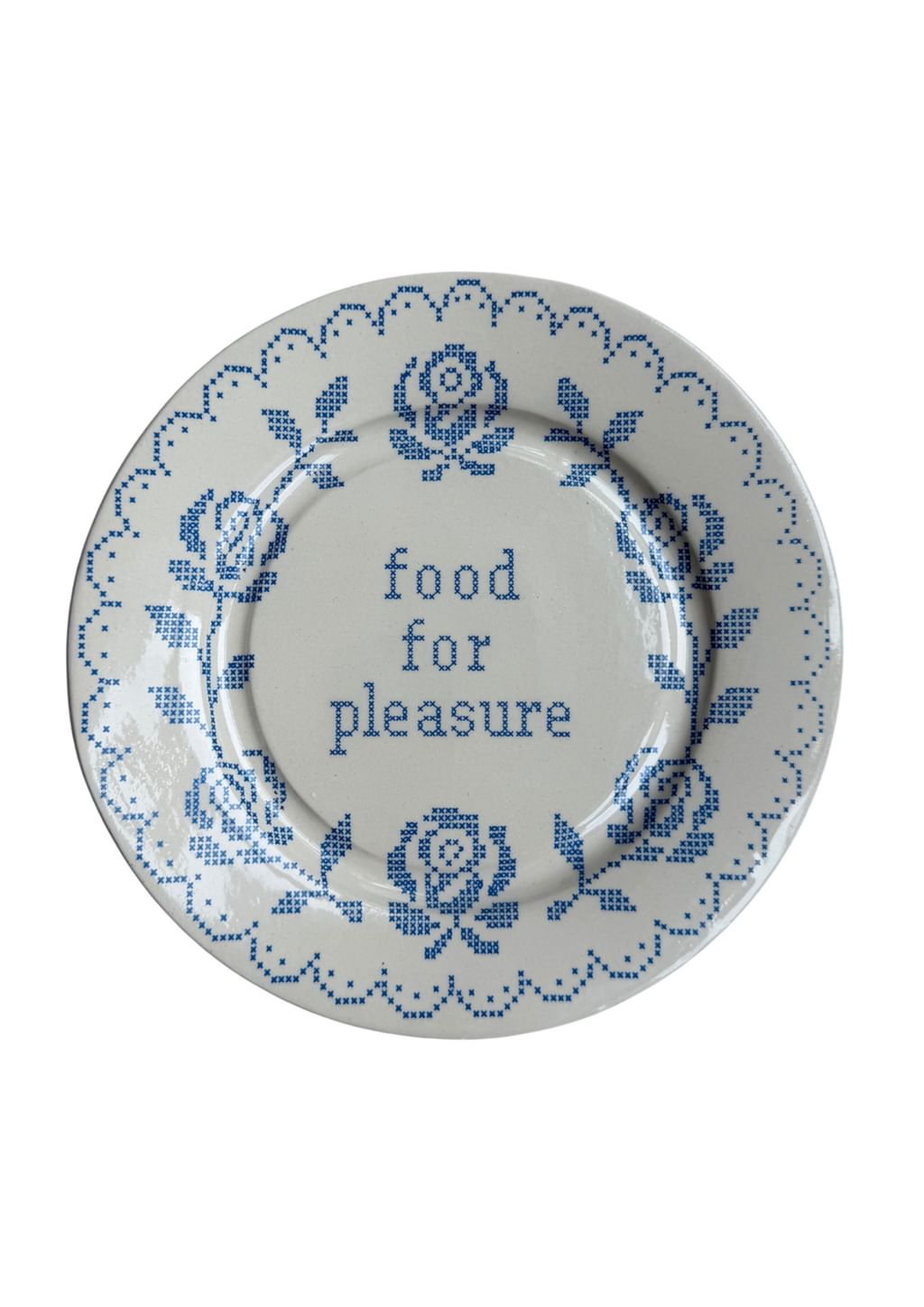 Talerz " Food For Pleasure "
