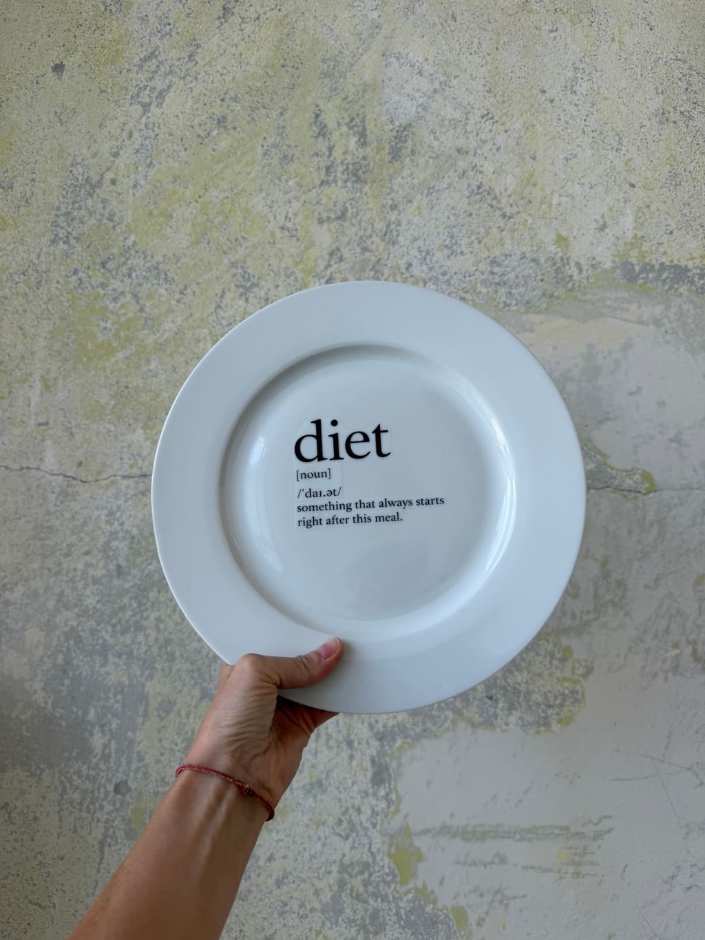 Talerz " Diet "