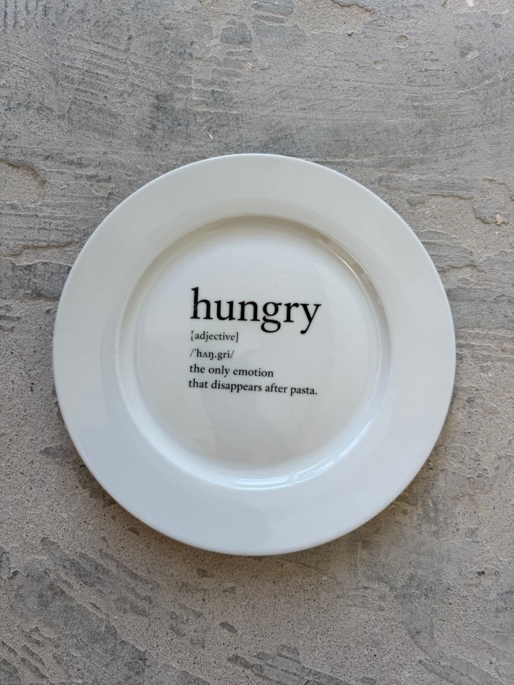Talerz " Hungry "