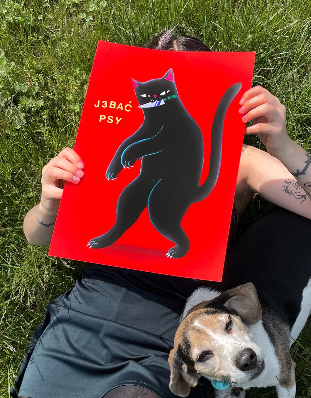 Plakat J3bać Psy