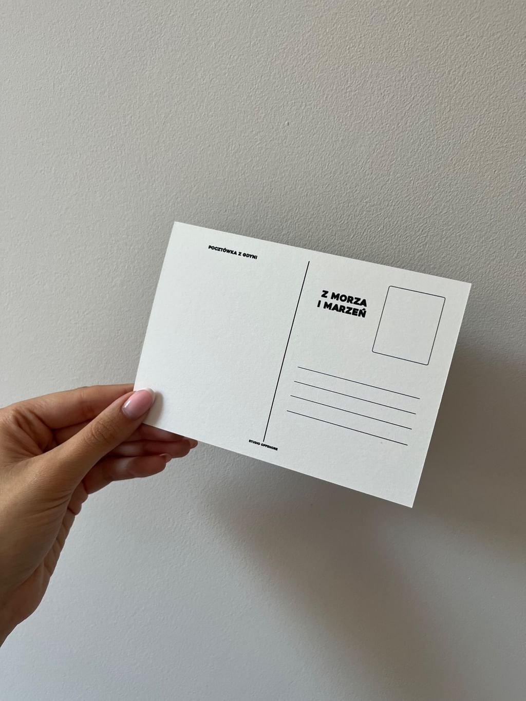 Pocztówka Muzeum Emigracji Gdynia Minimal