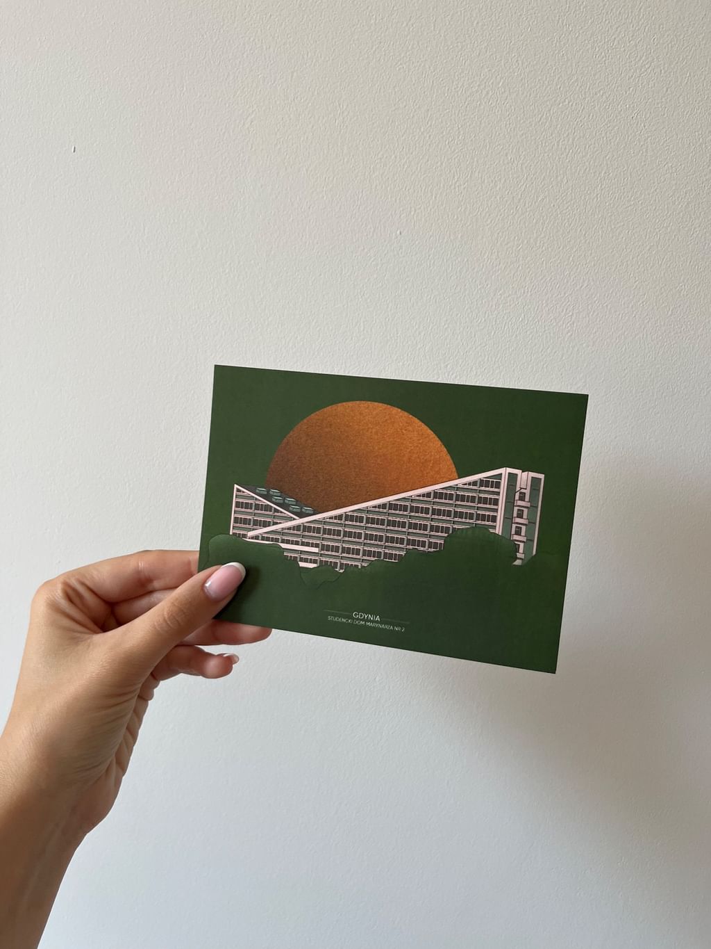 Pocztówka Gdynia Studencki Dom Marynarza NR2 