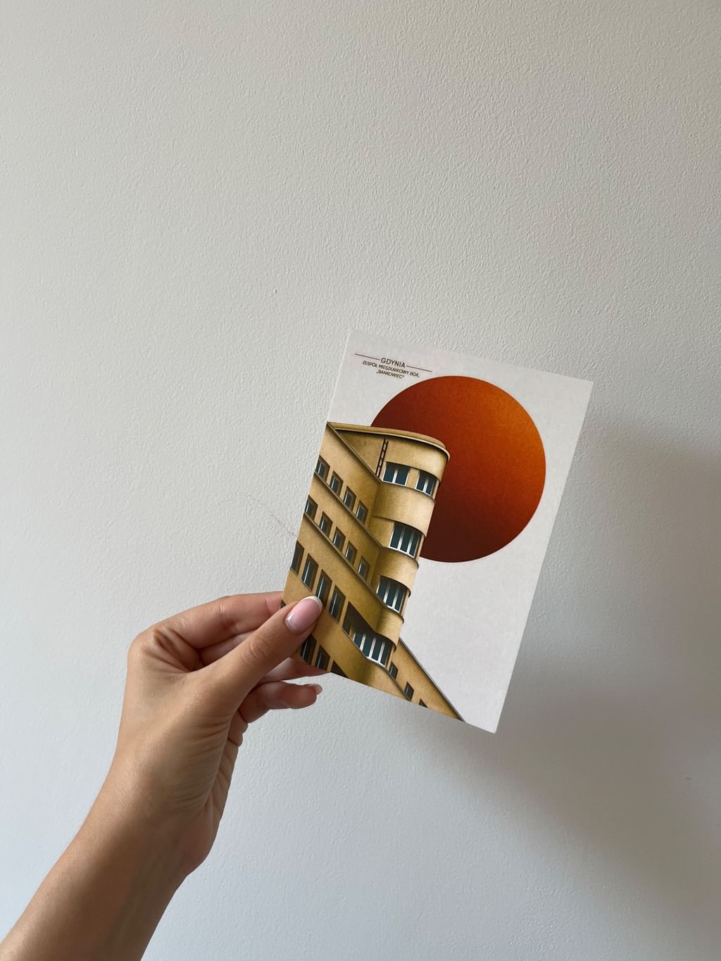 Pocztówka Bankowiec Gdynia