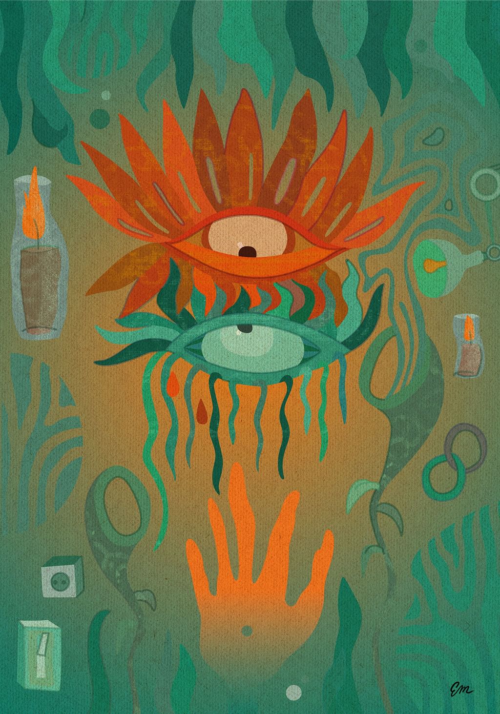 Emiliya "Eye contact"