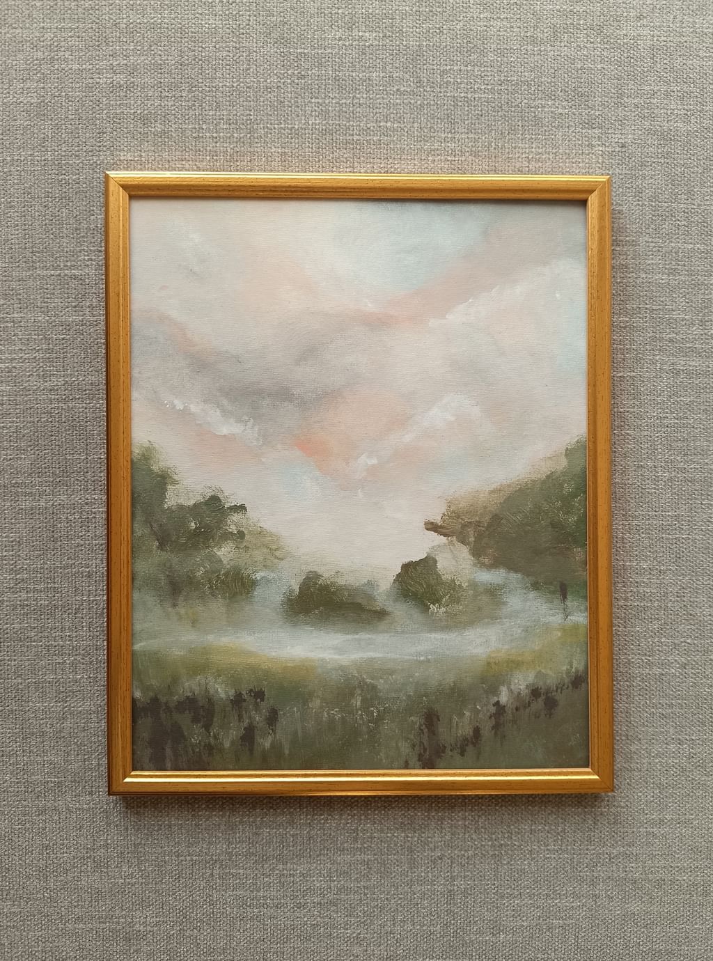 Obraz Poranek po deszczu ORYGINAŁ