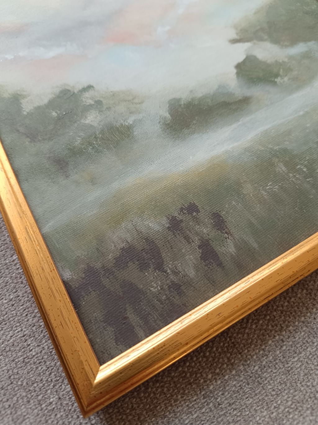 Obraz Poranek po deszczu ORYGINAŁ