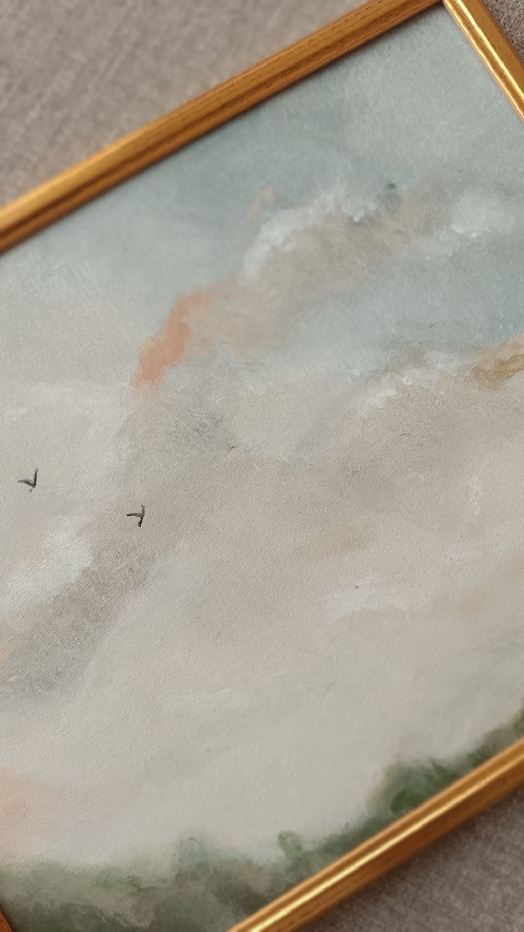 Obraz Niewypowiedziane Słowa ORYGINAŁ