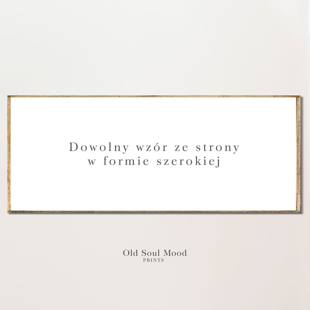 Obraz szeroki DOWOLNY WZÓR