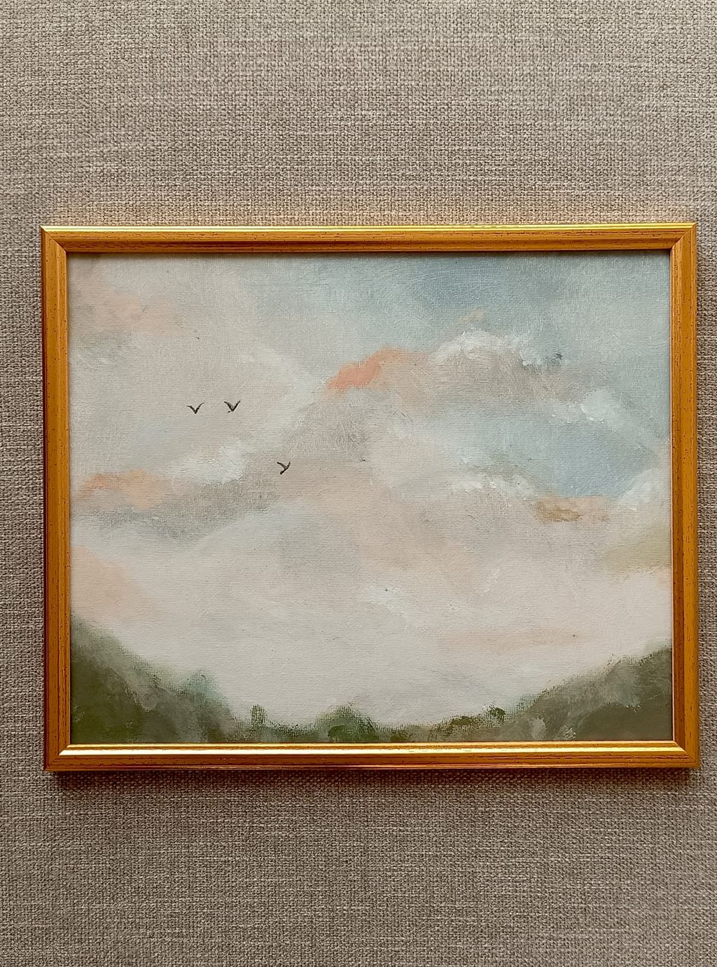 Obraz Niewypowiedziane Słowa ORYGINAŁ