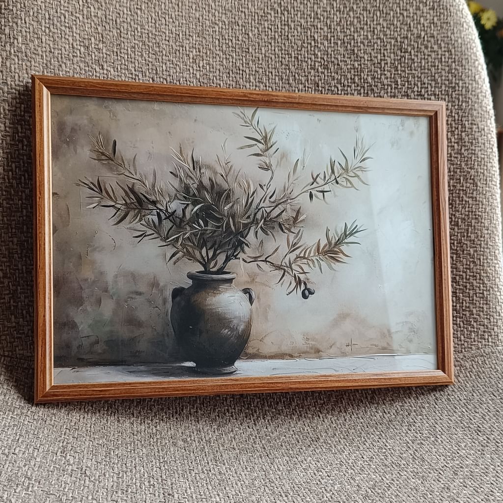 Obrazek Drzewko oliwne w ramce