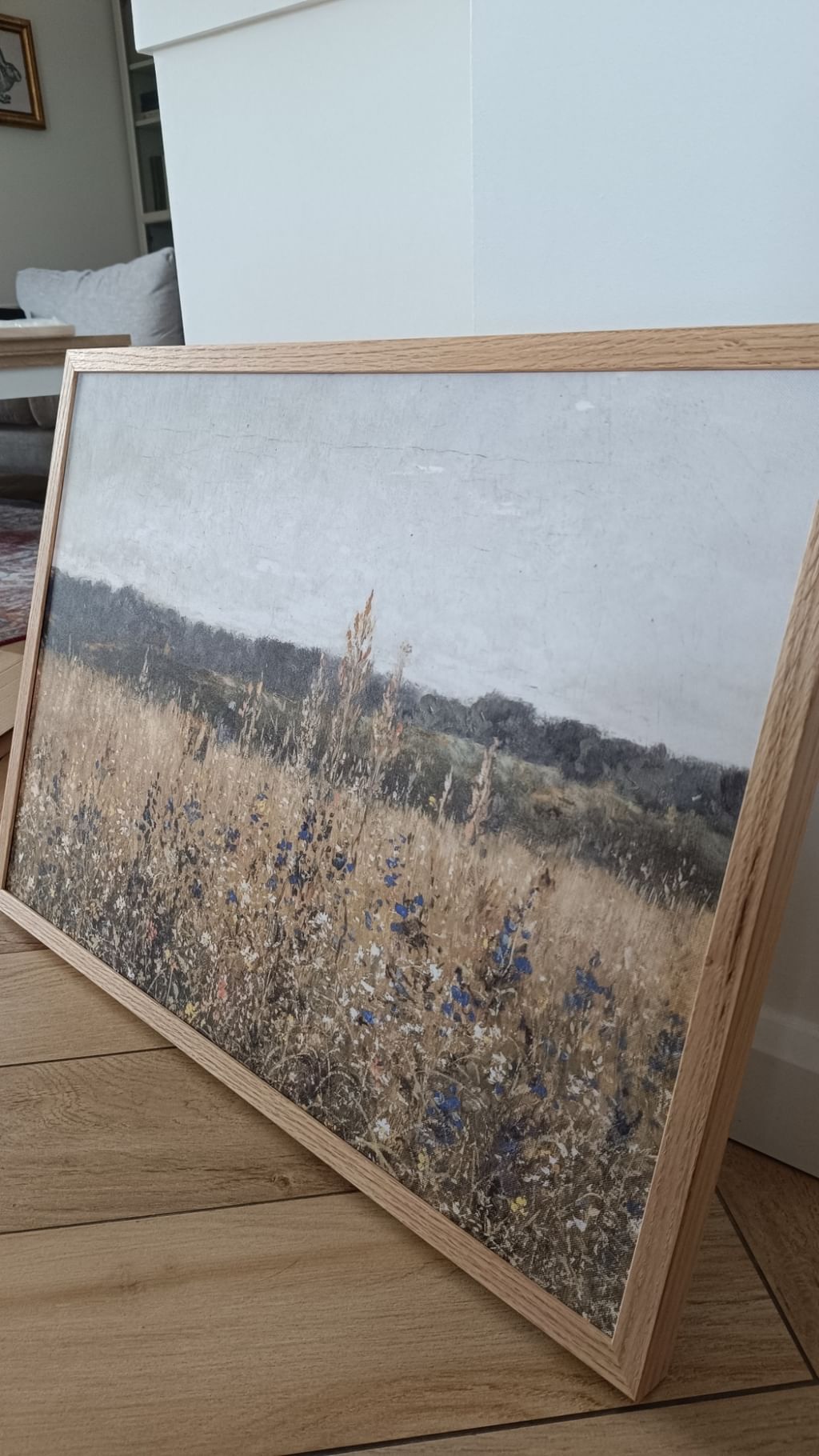 Rama drewniana dębowa