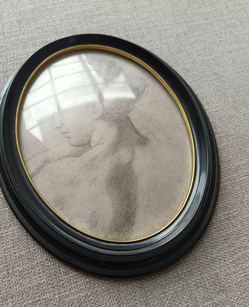 Plakat Posąg w ramce