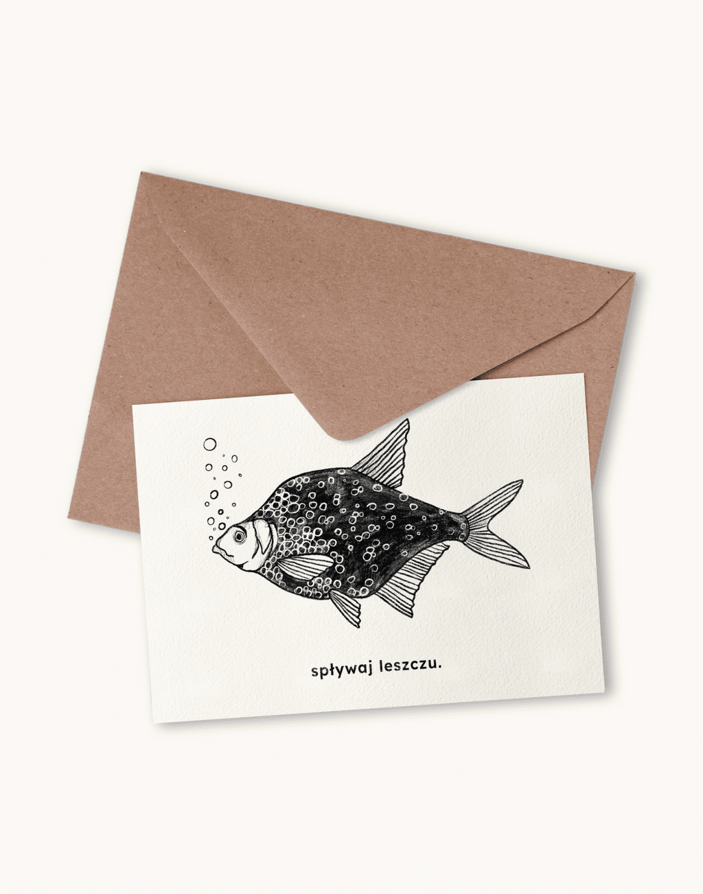 SPŁYWAJ LESZCZU. pocztówka