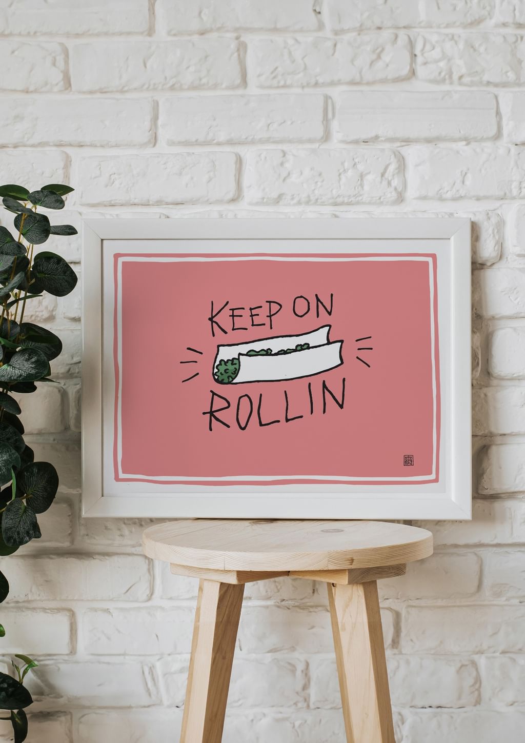 Plakat Keep on rollin • Michał Kokerski  