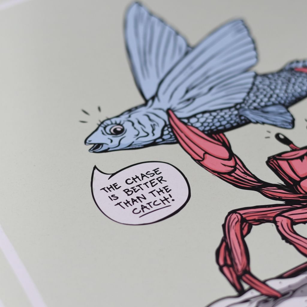 Plakat How much is the fish? • Michał Kokerski 