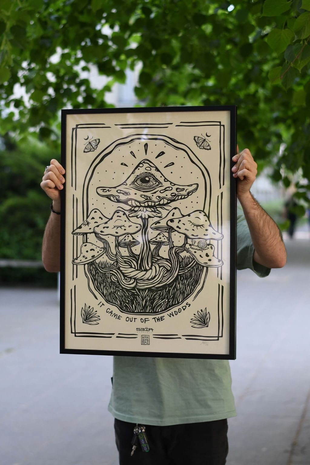 Plakat Magic Mushroom • Michał Kokerski 