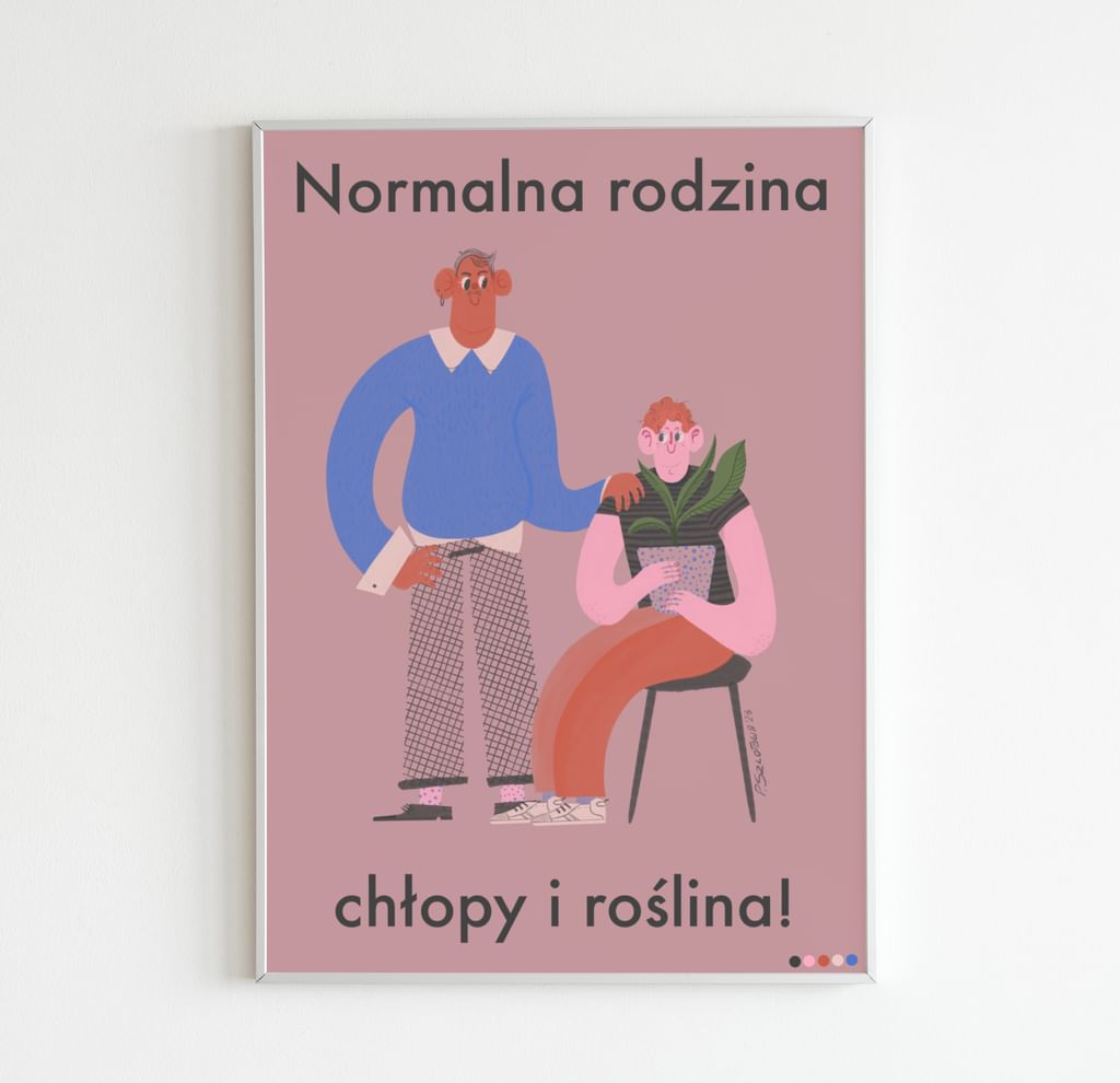 Normalna rodzina - Chłopy i roślina