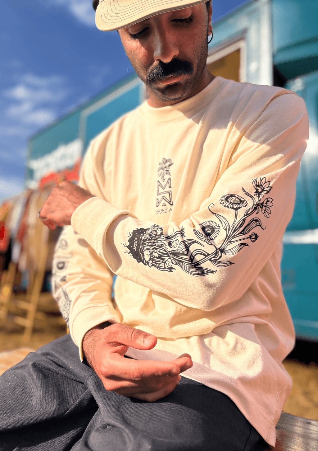 Longsleeve Seia Spirit - Natural Cotton