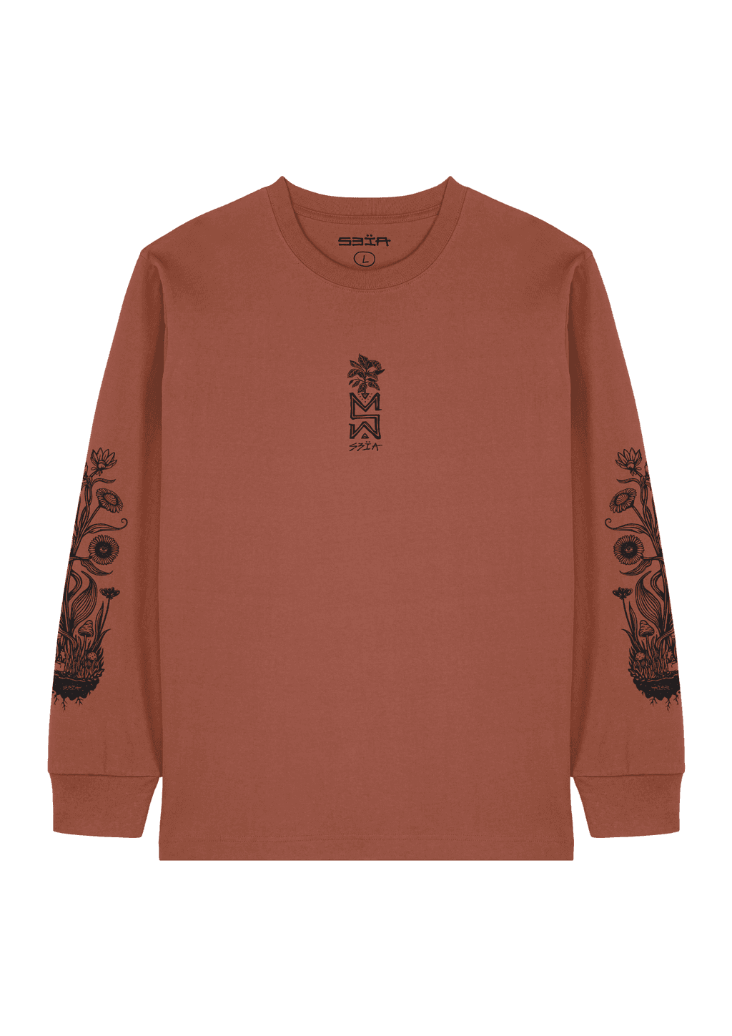 Longsleeve Seia Spirit - Red Brick