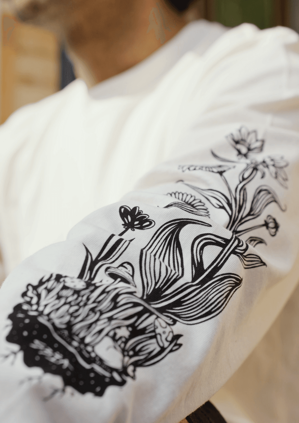 Longsleeve Seia Spirit - Natural Cotton