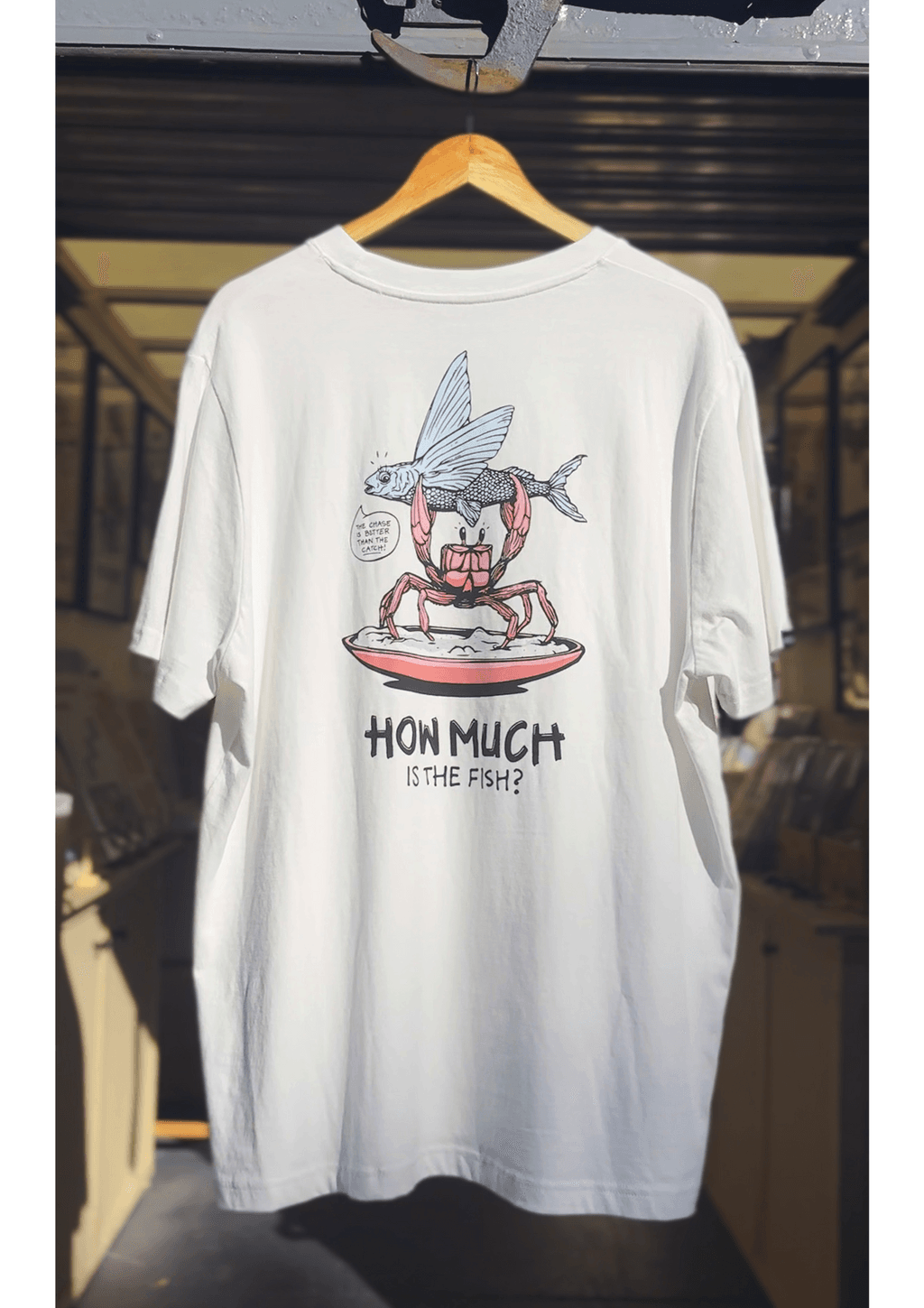 T-shirt How much is the fish - Offwhite