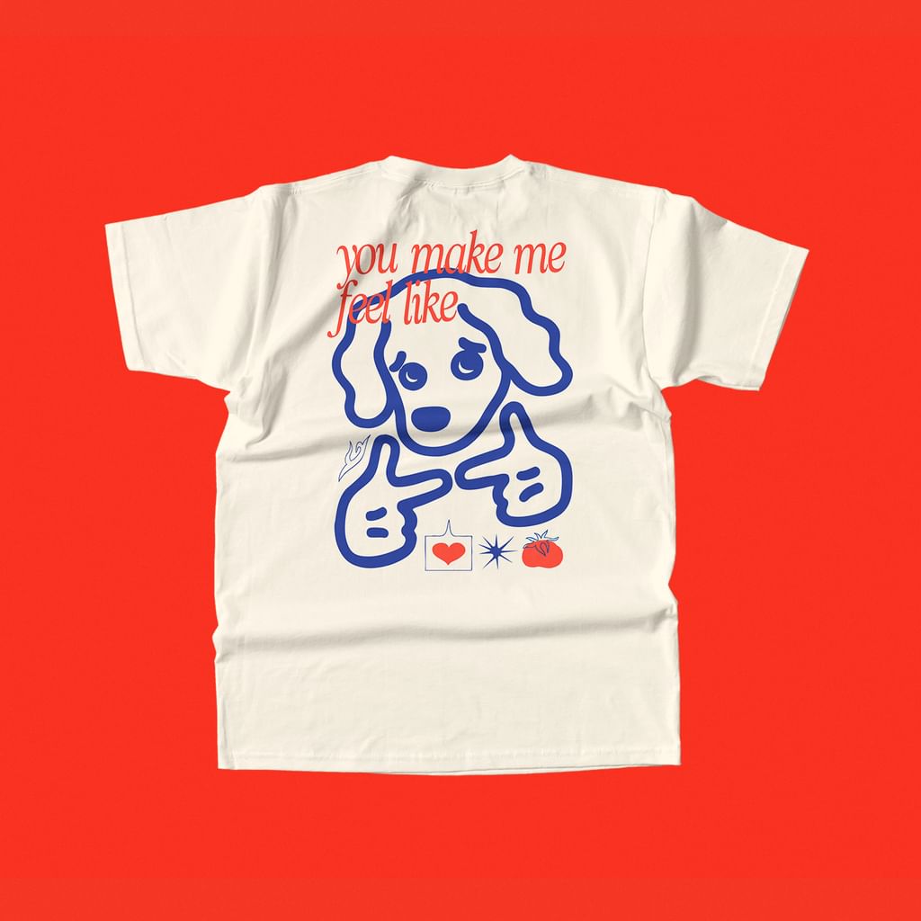 Piesek (you make me feel like 👉👈) T-shirt 