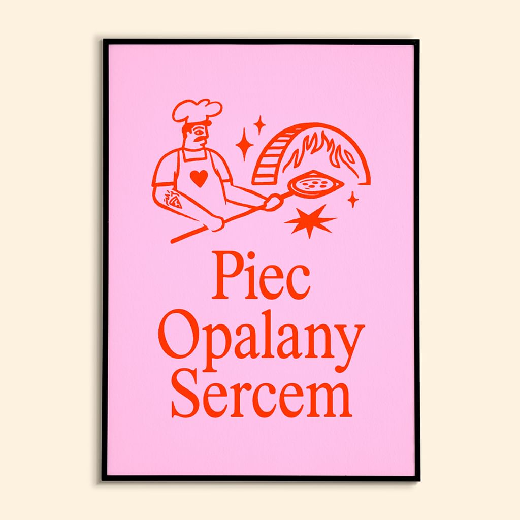 Piec opalany sercem