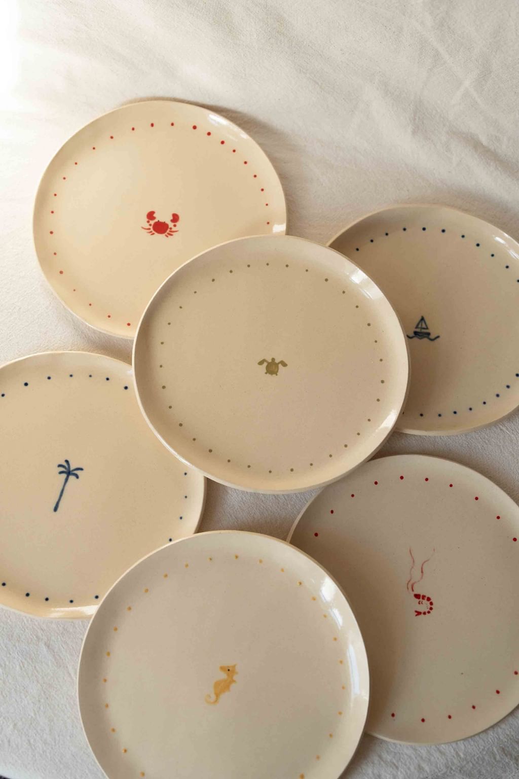 talerz mały konik morski