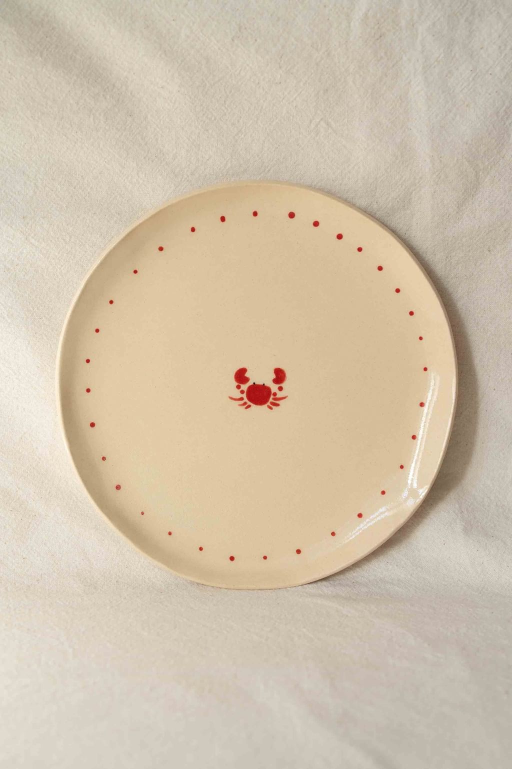 talerz mały krab