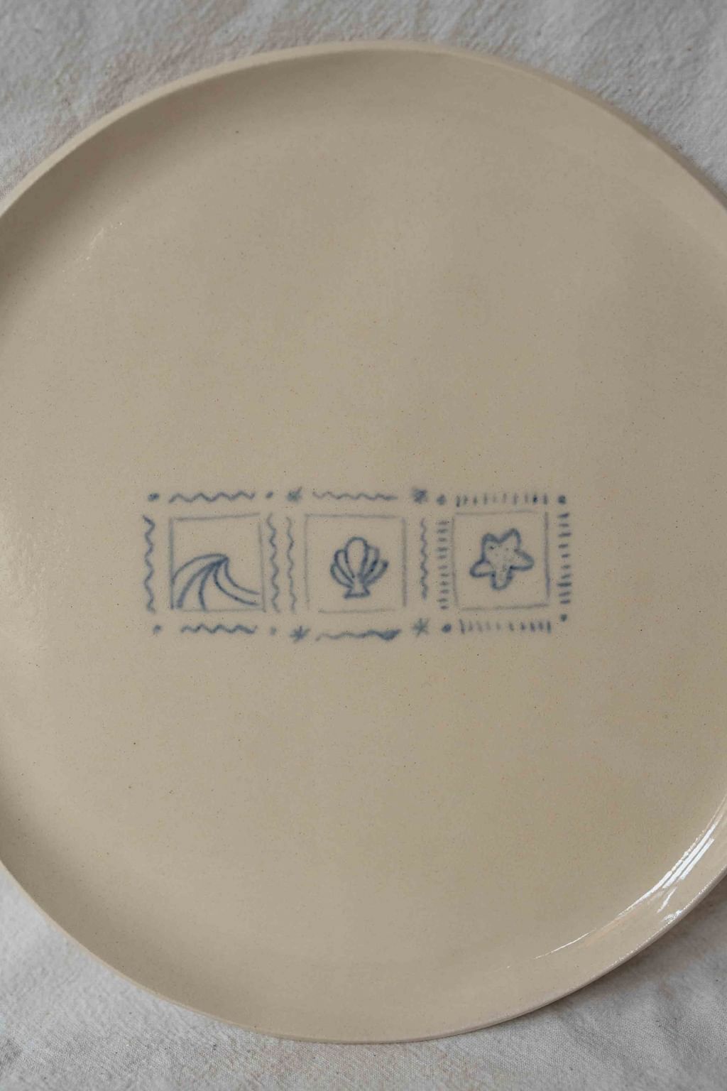 talerz pocztówka z wakacji no.03