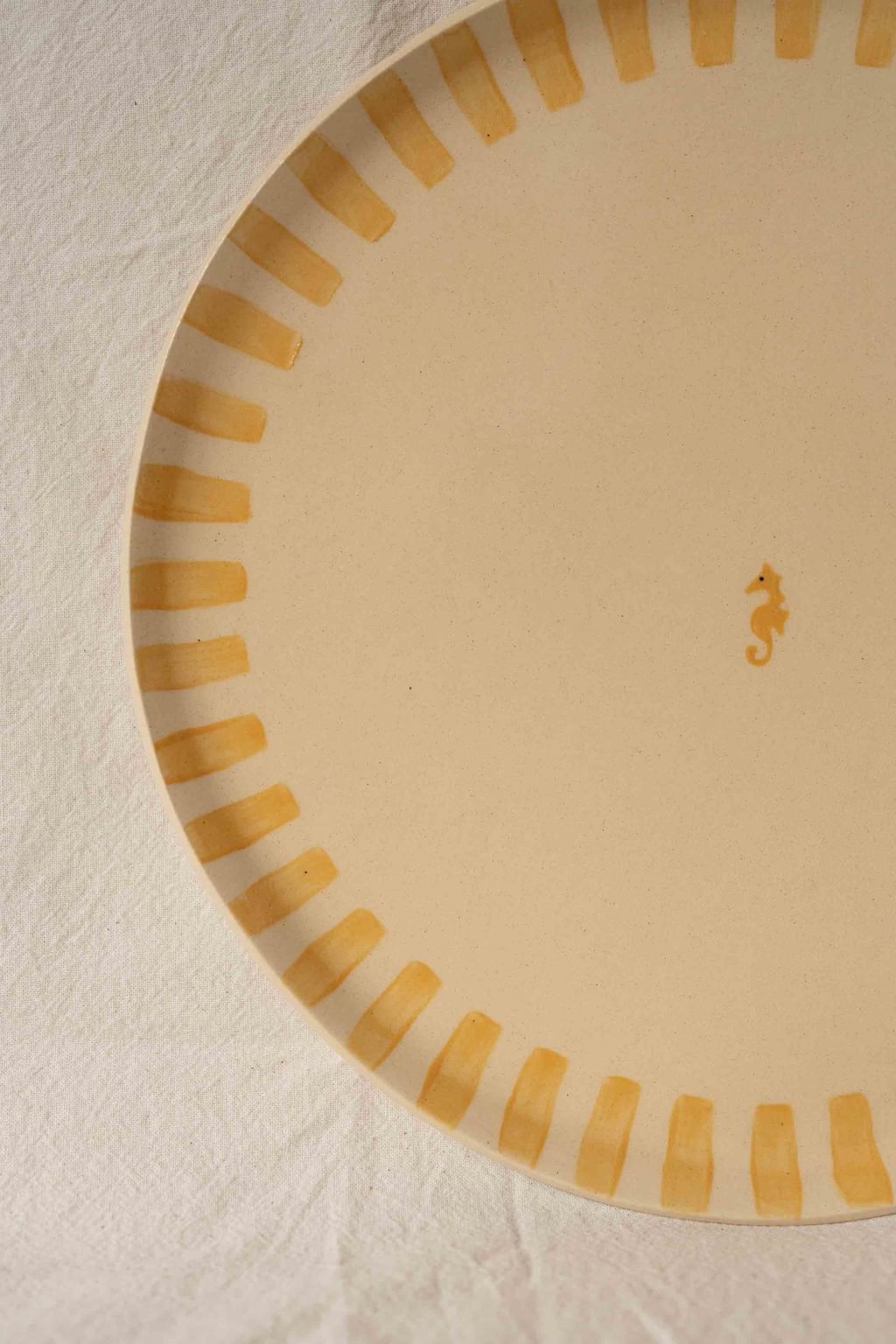 talerz konik morski duży