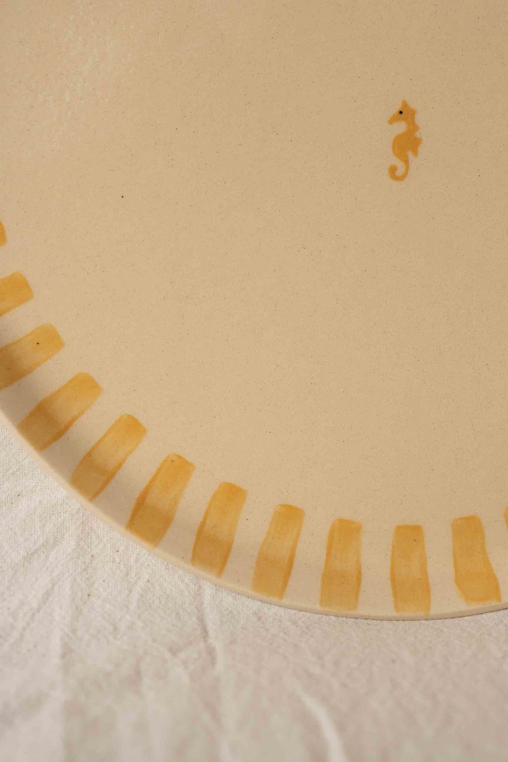 talerz konik morski duży