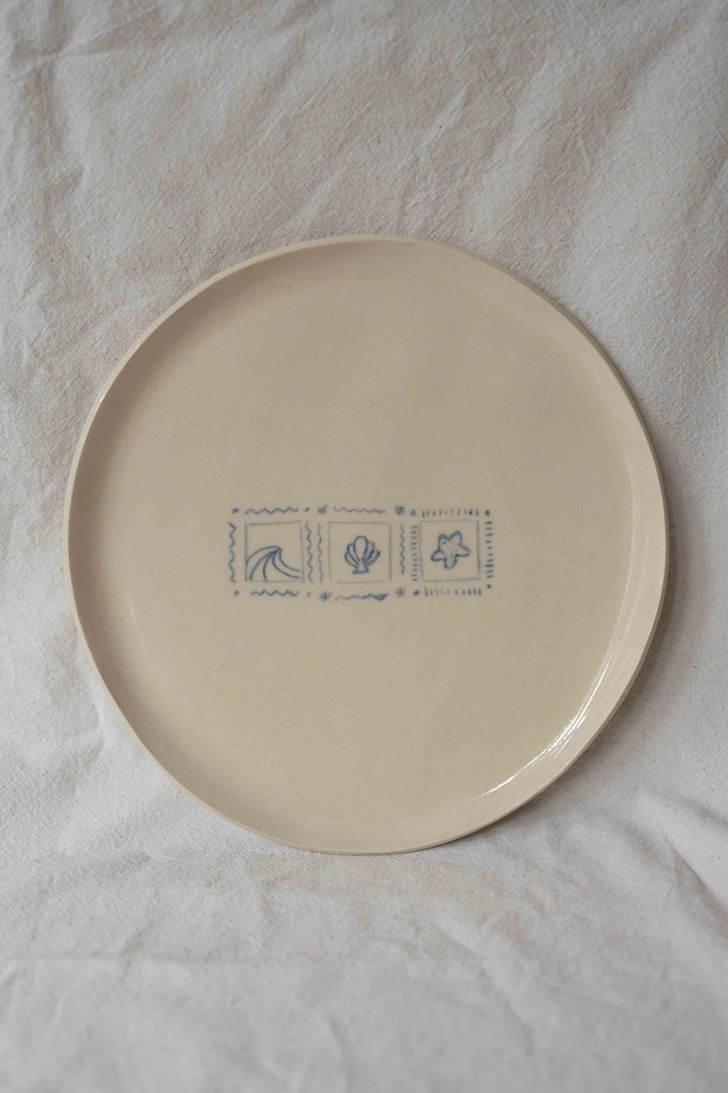 talerz pocztówka z wakacji no.03